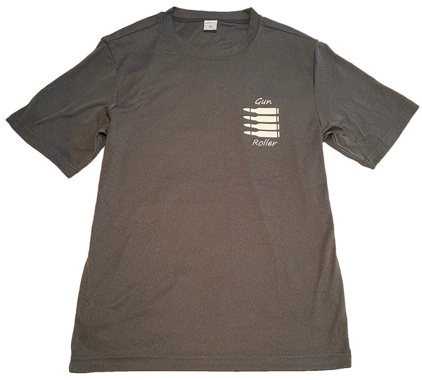 Performance Shirt Grey Heather Gun Roller Paintball