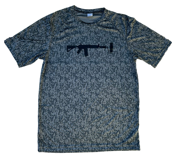 Performance Camo Grey - Black