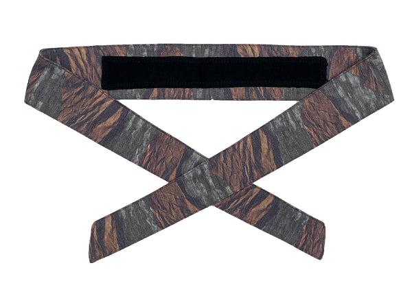 Gun Roller Headband - Leaf Camo/Green