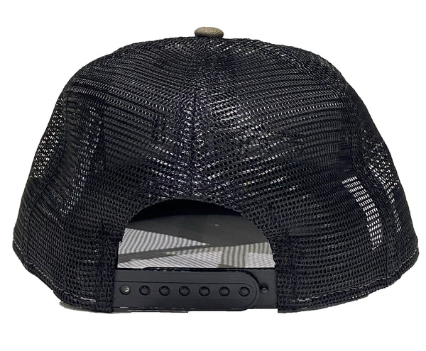 New Era Mesh Snapback Olive - Black