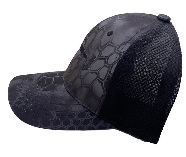 Mesh Hat - Black/Grey Kryptek