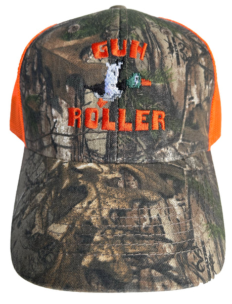 Real tree Orange Mesh Hat - Duck Hunter