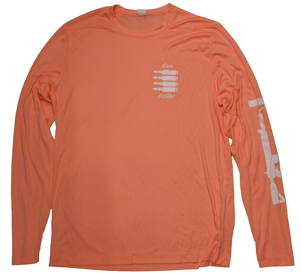 UPF 50 Performance Longsleeve - Coral Red