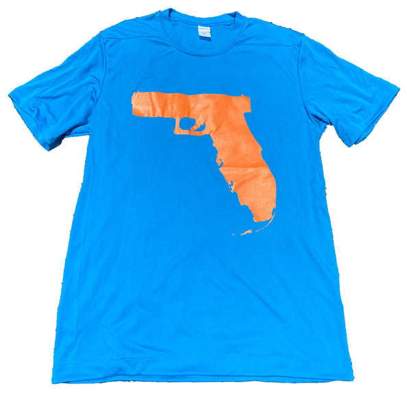Florida Gun - Sapphire/Orange