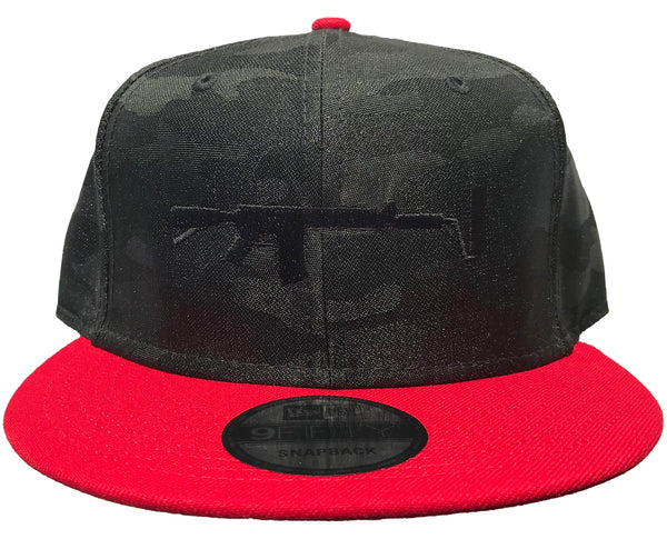New Era Snapback Black - Red