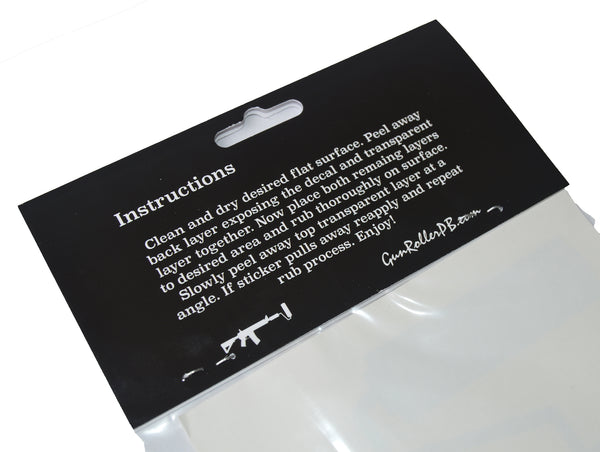 Decal Sticker - 12 inches