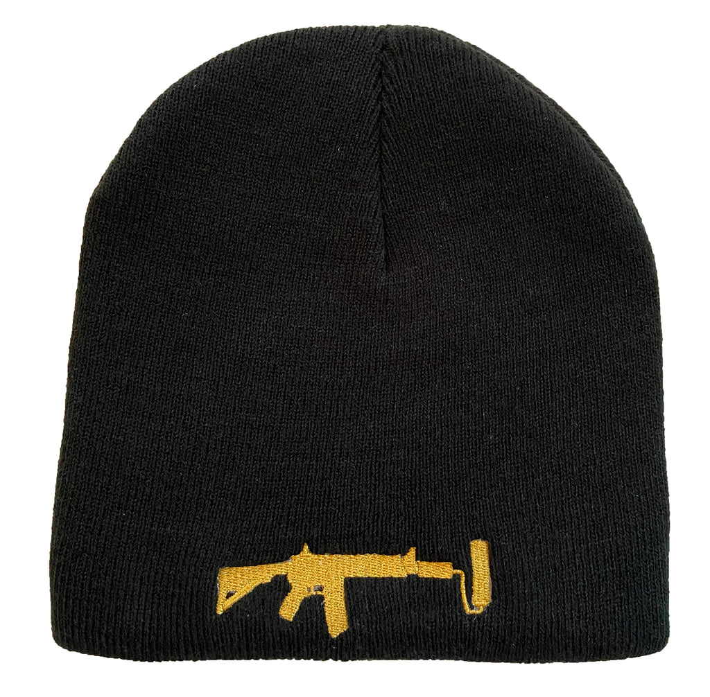 V2 Beanie - Black/Gold
