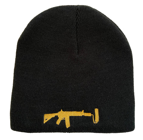 V2 Beanie - Black/Gold